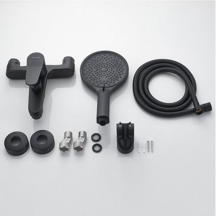 Смеситель для ванны Shevanik S6202H цвет Черный Смеситель для ванны Shevanik S6202H цвет Черный