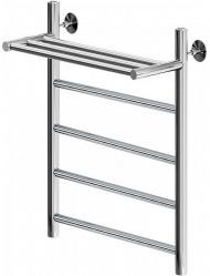 Водяной полотенцесушитель Aquanet Mauro 60x40 282319 с полкой Хром