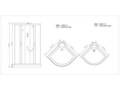 Душевая кабина Lorosa Unio 90KSP-12 Душевая кабина Lorosa Unio 90KSP-12