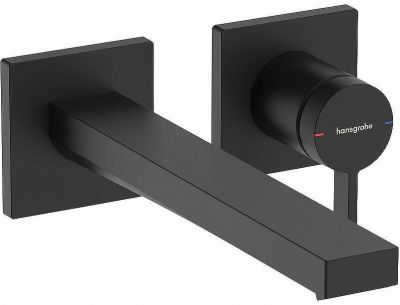 Смеситель для раковины Hansgrohe Tecturis E 73051670 Черный матовый