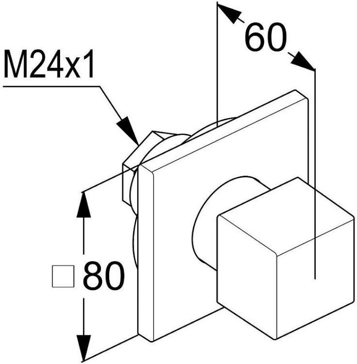 Переключатель потоков Kludi Decus 54847N075 Золото брашированное