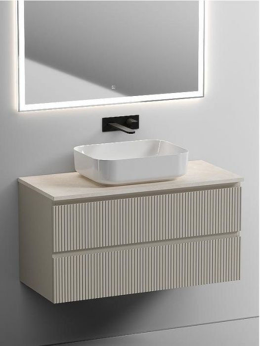Тумба под раковину Sancos Snob T 100 SNT100CE подвесная Beige Soft