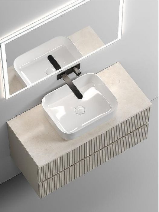 Тумба под раковину Sancos Snob T 100 SNT100CE подвесная Beige Soft