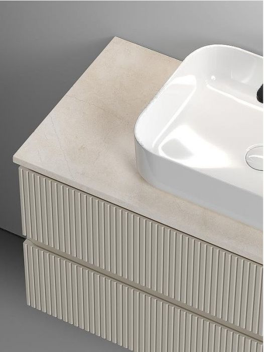Тумба под раковину Sancos Snob T 100 SNT100CE подвесная Beige Soft