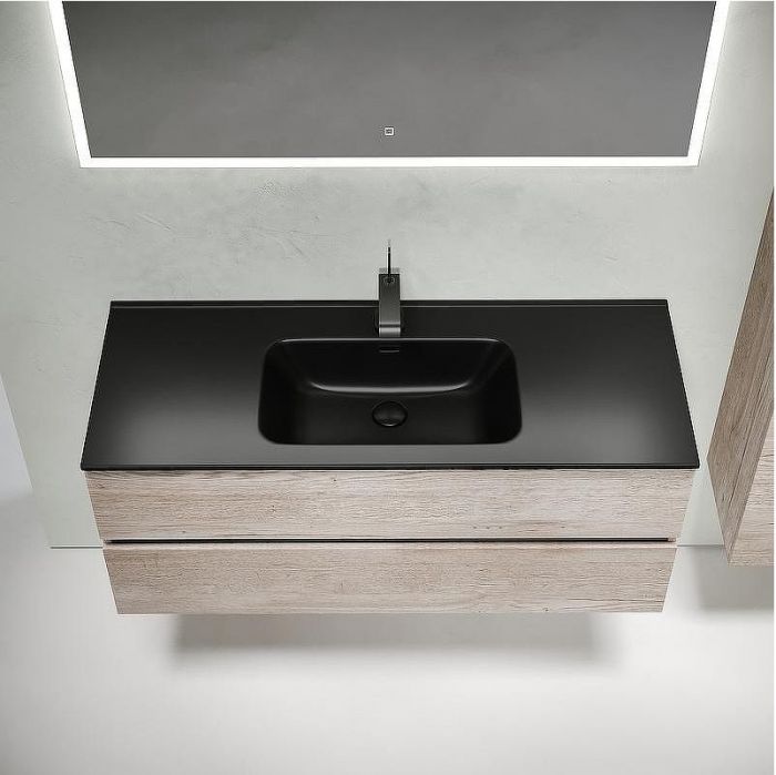 Тумба под раковину Sancos Urban 120 UR120-1EG подвесная Дуб Галифакс натуральный