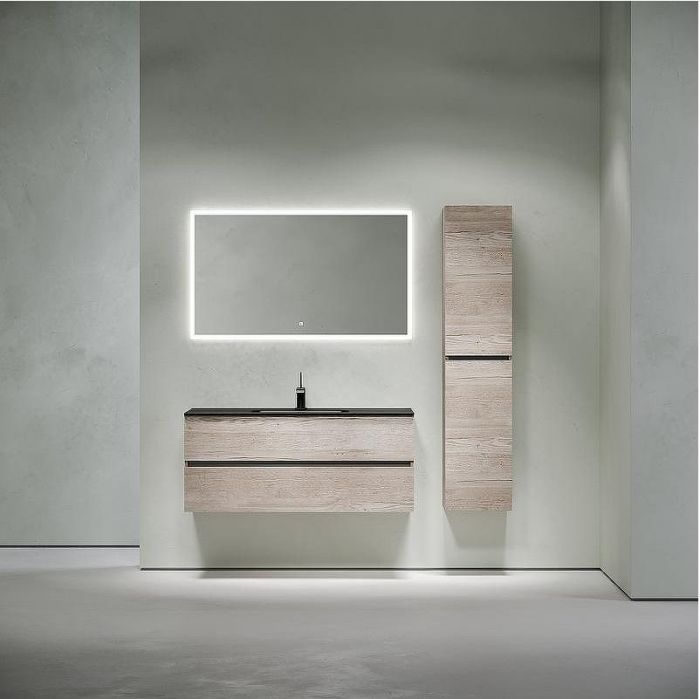 Тумба под раковину Sancos Urban 120 UR120-1EG подвесная Дуб Галифакс натуральный