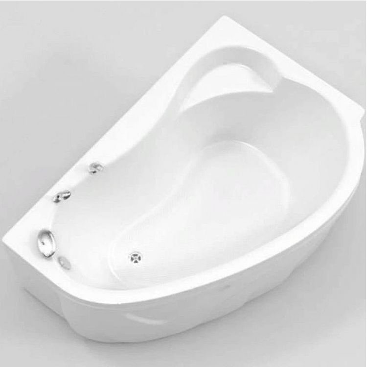 Акриловая ванна BellSan Сабина 165x110 L 4627171531414 с гидромассажем