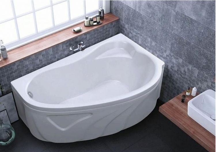 Акриловая ванна BellSan Сабина 165x110 L 4627171531414 с гидромассажем