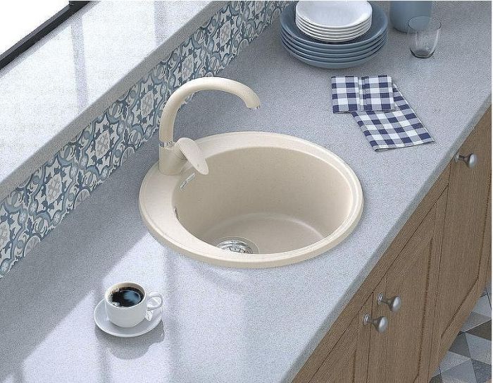 Кухонная мойка GranFest Quarz GF-Z08 Терракот