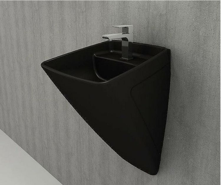 Раковина Bocchi Firenze 47 1082-004-0126 Черная матовая