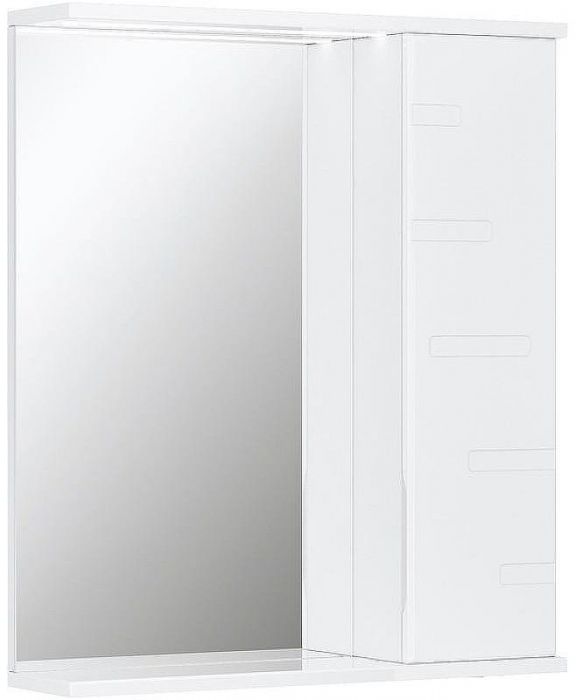 Зеркало со шкафом Volna Joli 60 R zsJOLI60.R-01 с подсветкой Белое