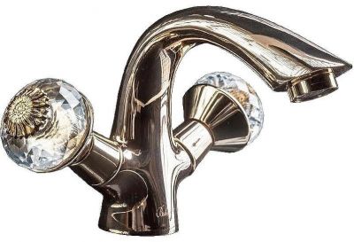 Смеситель для раковины Boheme Flora 291-FL Золото