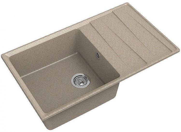 Кухонная мойка GranFest Level GF-LV-860L Песочная