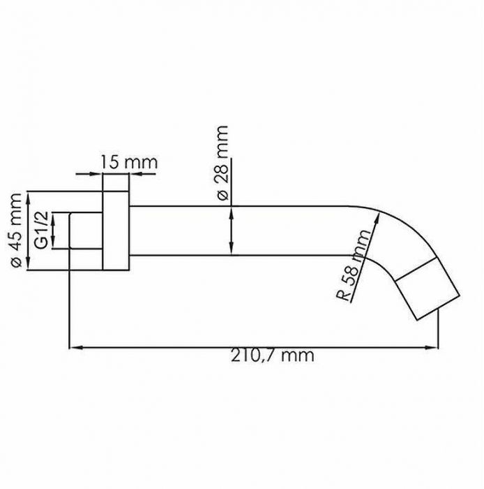 Душевая система WasserKRAFT А85161 Белая матовая