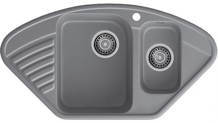 Кухонная мойка GranFest Quarz GF-Z14 Темно-серая