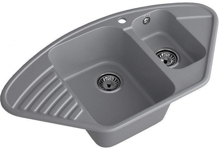 Кухонная мойка GranFest Quarz GF-Z14 Темно-серая