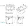 Кухонная мойка Alveus Granital Atrox 50 Terra G22 790x500 1131999 Песчаная Кухонная мойка Alveus Granital Atrox 50 Terra G22 790x500 1131999 Песчаная