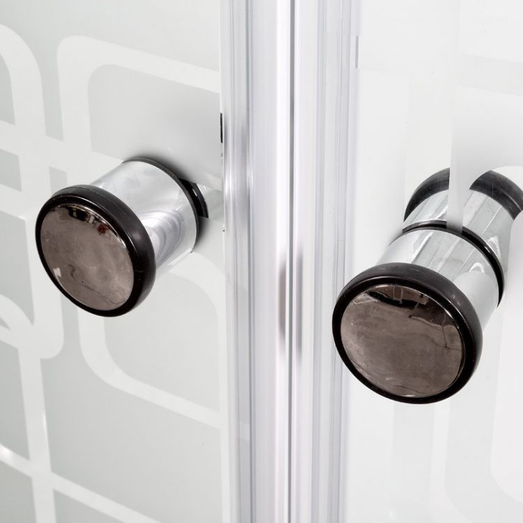 Душевая кабина Deto ЕМ2712 L  N с гидромассажем (гм.) 120x80x210