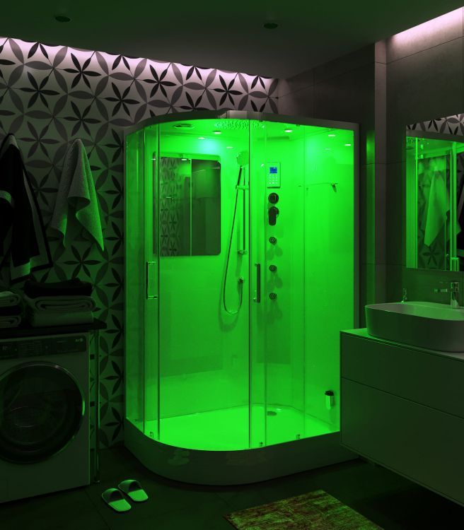 Душевая кабина TEUER Crystal D129-51R 120х90