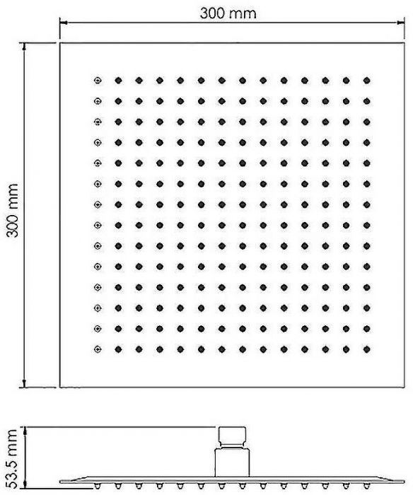 Душевая система WasserKRAFT Dinkel A5848.090.118.271.010.137 Thermo с термостатом Хром