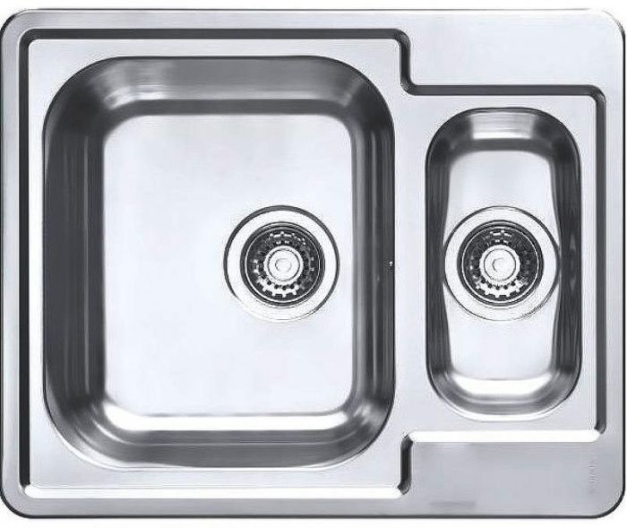 Кухонная мойка Alveus Line Maxim 50 SAT-90 615x500 1089612 Сатинированная сталь