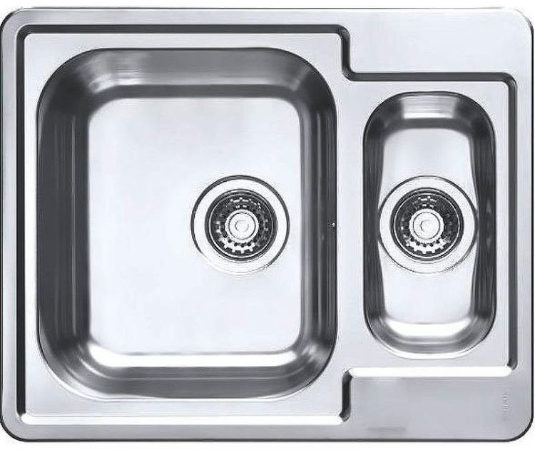 Кухонная мойка Alveus Line Maxim 50 SAT-90 615x500 1089612 Сатинированная сталь