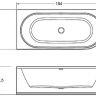 Акриловая ванна Riho Desire 184x84 B088001005 (BD0600500000000) L без гидромассажа