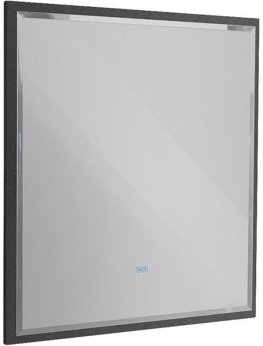 Зеркало Cezares Interni 80 CZR-SPC-INT-800-900-LED-TCH-WARM-TIT с подсветкой Tитан с сенсорным выключателем и подогревом