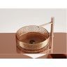 Умывальник CERAMICANOVA Cristal чаша накладная круглая (цвет бежевый) CN6058