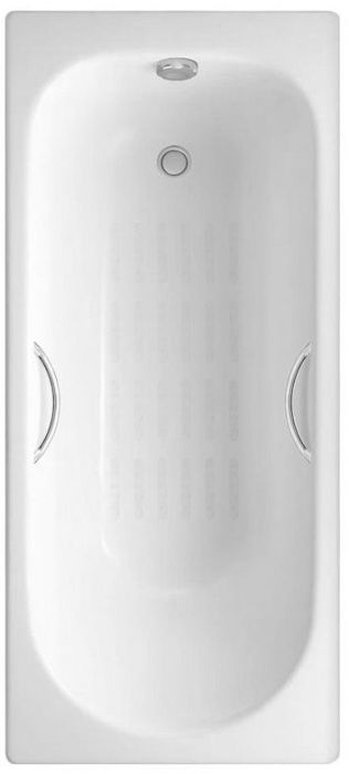 Чугунная ванна Delice Grace 170х70 DLR230643R-AS с отверстиями под ручки с антискользящим покрытием