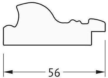 Зеркало Evoform Octagon 65х65 BY 3971 в багетной раме - Виньетка состаренная бронза 56