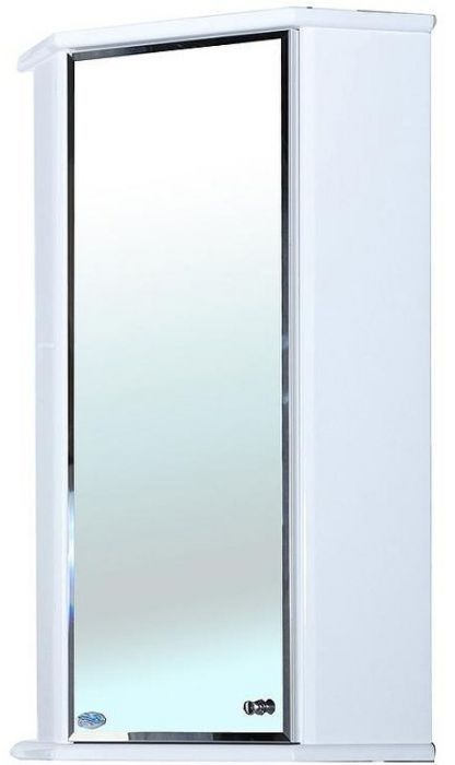 Зеркальный шкаф Bellezza Лилия 34 L 4642403232013 угловой Белый