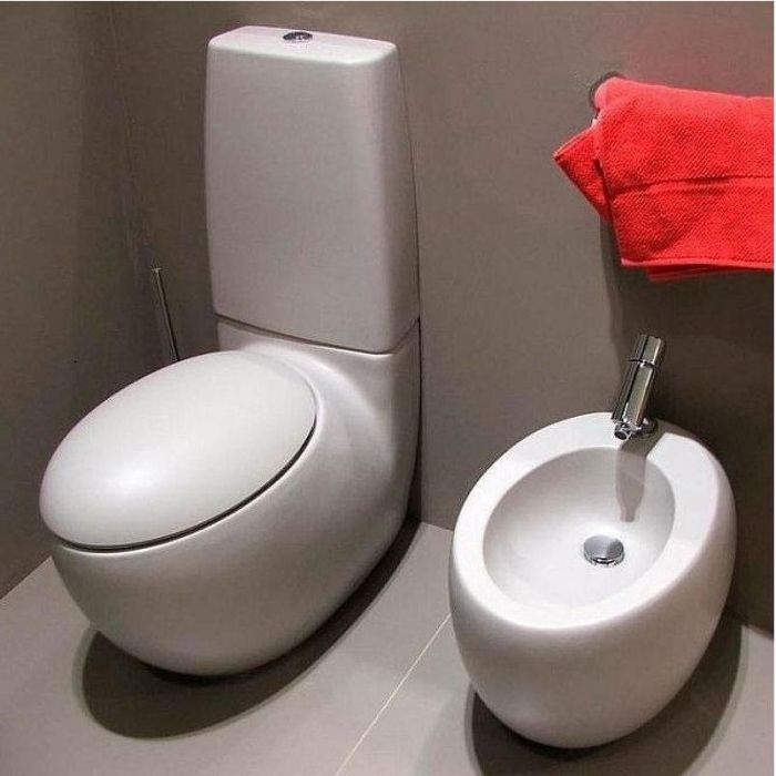 Унитаз компакт Laufen Alessi One 8.2297.6 без бачка и сиденья