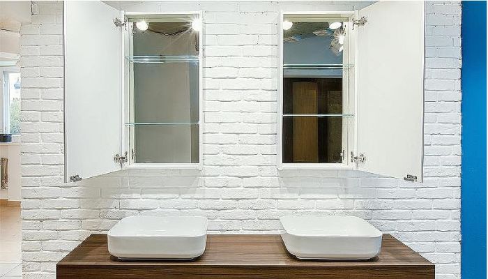 Зеркальный шкаф Velvex Unique Unit 47 zsUNI.47.H95-211 подвесной Белый матовый