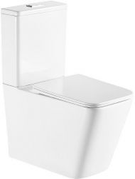Унитаз компакт WeltWasser Gelbach 011 ST GL-WT 10000012125 с бачком и сиденьем Микролифт