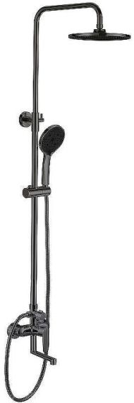 Душевая система ESKO Lagos Gun Metal ST205LGGM Оружейная сталь Душевая система ESKO Lagos Gun Metal ST205LGGM Оружейная сталь