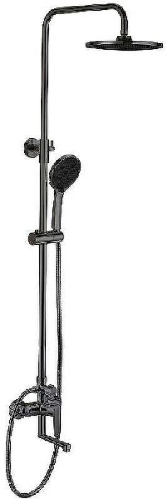 Душевая система ESKO Lagos Gun Metal ST205LGGM Оружейная сталь