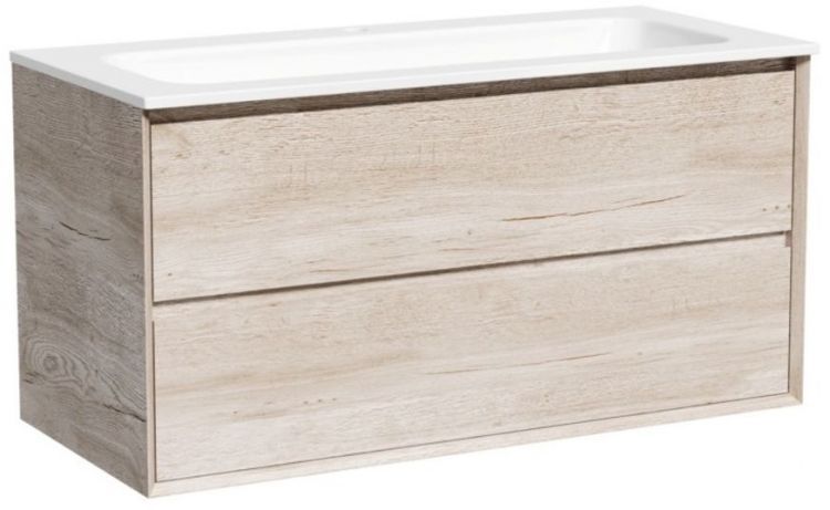 Тумба подвесная SANCOS под раковину Marmi 2.0, дуб галифакс натуральный 995х445х520, MR2.0100EG Тумба подвесная SANCOS под раковину Marmi 2.0, дуб галифакс натуральный 995х445х520, MR2.0100EG