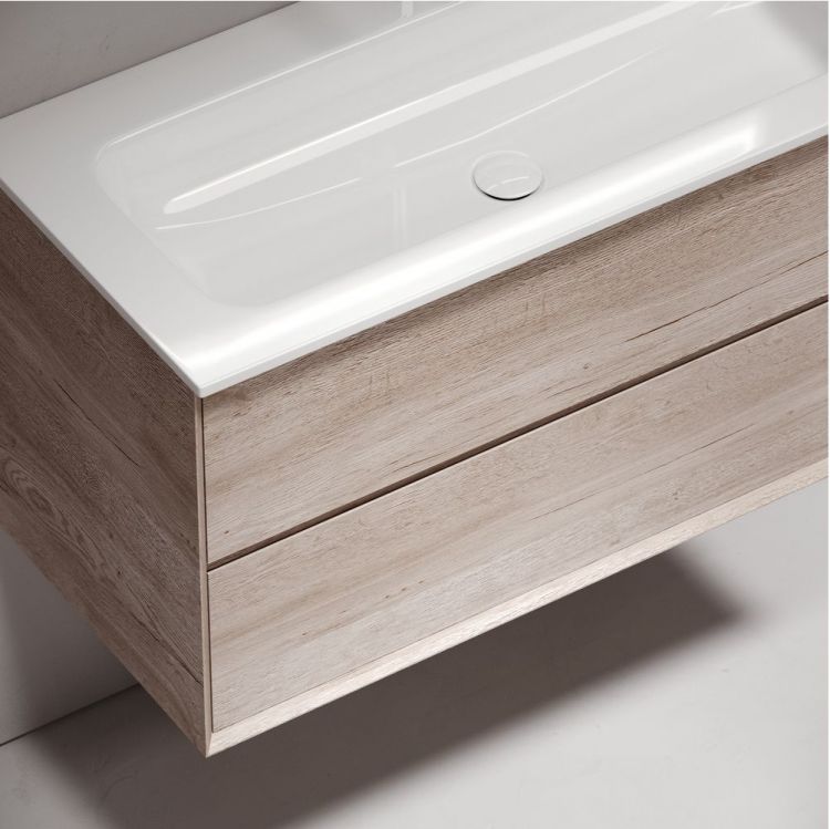 Тумба подвесная SANCOS под раковину Marmi 2.0, дуб галифакс натуральный 995х445х520, MR2.0100EG Тумба подвесная SANCOS под раковину Marmi 2.0, дуб галифакс натуральный 995х445х520, MR2.0100EG