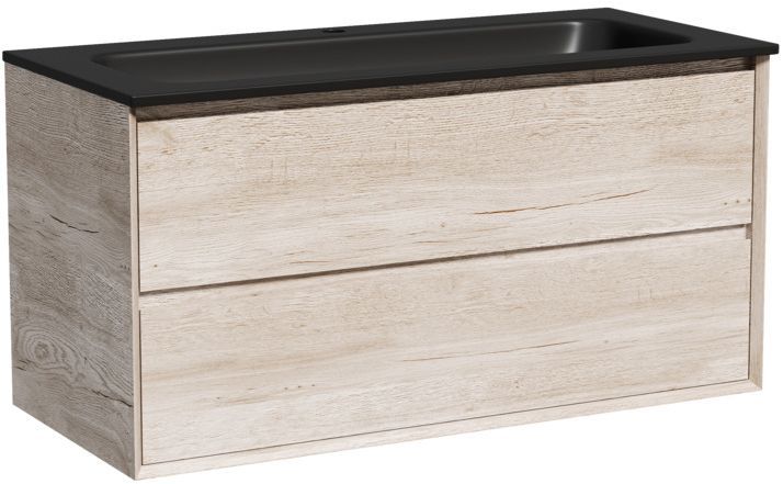 Тумба подвесная SANCOS под раковину Marmi 2.0, дуб галифакс натуральный 995х445х520, MR2.0100EG Тумба подвесная SANCOS под раковину Marmi 2.0, дуб галифакс натуральный 995х445х520, MR2.0100EG