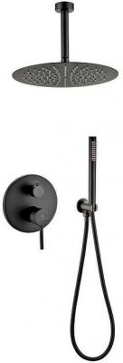 Душевая система Grocenberg GB5099BL-4 Черная матовая