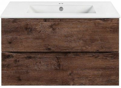 Тумба под раковину Vincea Mia 75 VMC-2MC750RW подвесная R.Wood