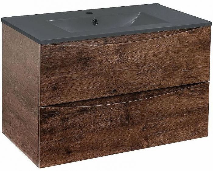 Тумба под раковину Vincea Mia 75 VMC-2MC750RW подвесная R.Wood