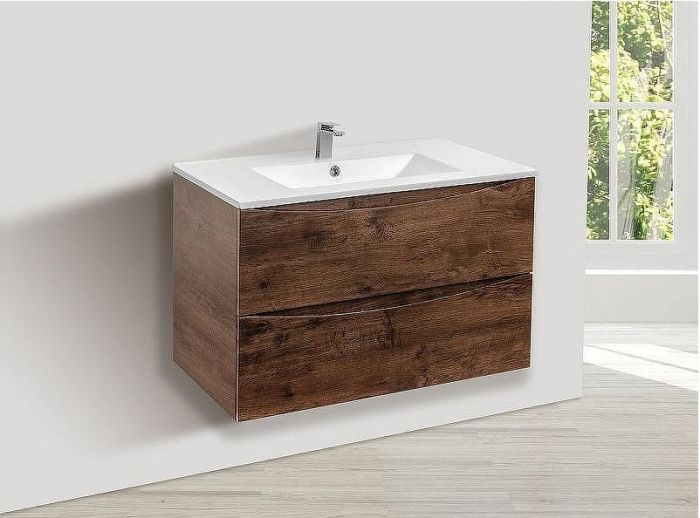 Тумба под раковину Vincea Mia 75 VMC-2MC750RW подвесная R.Wood