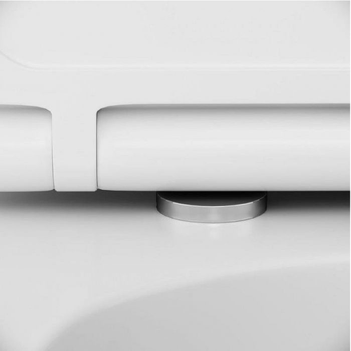 Комплект унитаза с инсталляцией AM.PM Inspire FlashClean IS49051.501700 с сиденьем Микролифт и клавишей смыва Хром