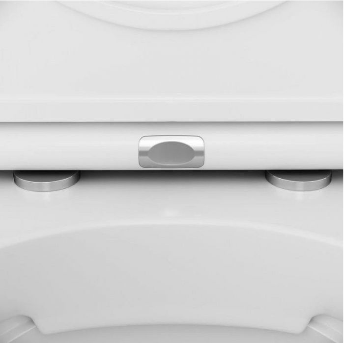 Комплект унитаза с инсталляцией AM.PM Inspire FlashClean IS49051.501700 с сиденьем Микролифт и клавишей смыва Хром