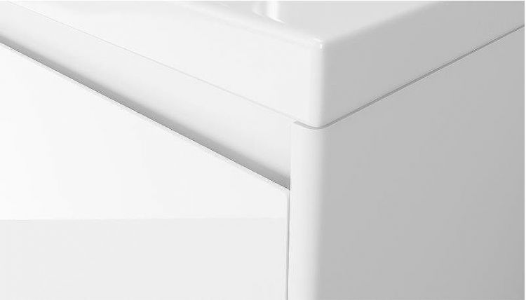 Тумба под раковину Velvex Klaufs 90 tpKLA.90.2Y-616.216 подвесная Белая