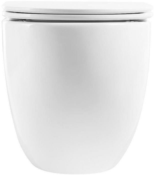 Комплект унитаза с инсталляцией BelBagno Onda BB066CHR/BB870SC/BB002-80/BB014-SR-BIANCO с сиденьем Микролифт и Белой клавишей смыва