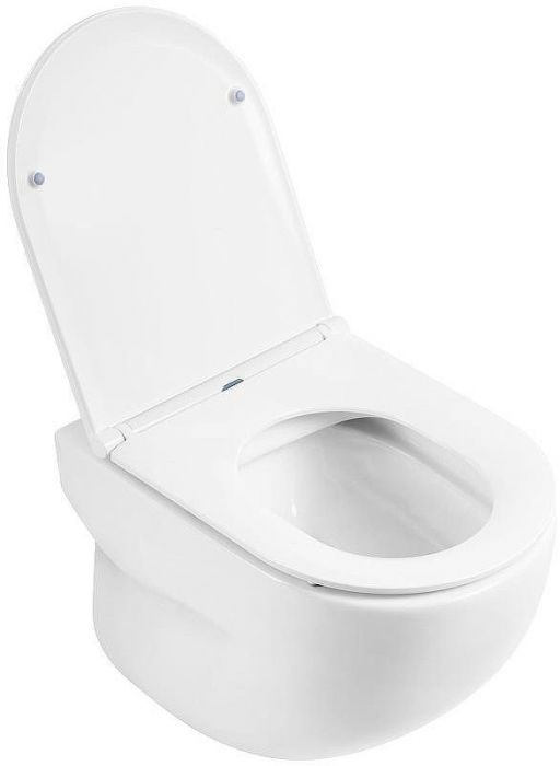Комплект унитаза с инсталляцией BelBagno Onda BB066CHR/BB870SC/BB002-80/BB014-SR-BIANCO с сиденьем Микролифт и Белой клавишей смыва