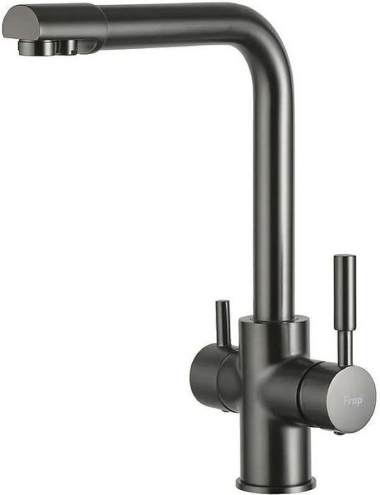 Смеситель для кухни Frap H52 F4352-9 Оружейная сталь